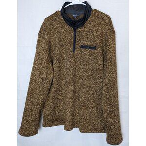 Eddie Bauer Men's 1/4 Zip Long Sleeve‎ Fleece Pullover Size XL Sweater